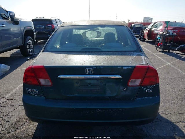Aukcja sprzedaży 2001 Honda Civic Lx, vin: 2HGES16501H613954, numer aukcji: 45708331
