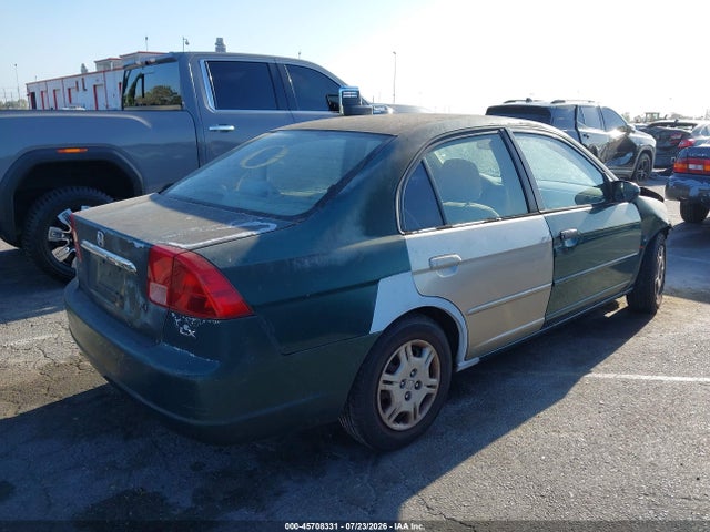 Aukcja sprzedaży 2001 Honda Civic Lx, vin: 2HGES16501H613954, numer aukcji: 45708331