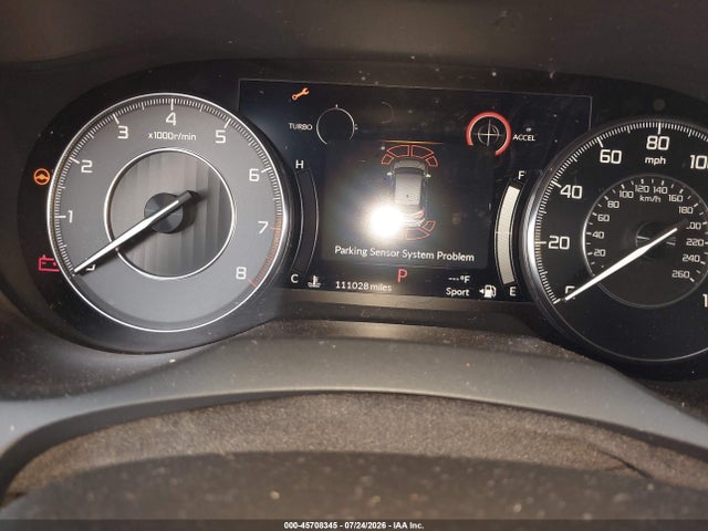 2019 Acura Rdx Technology Package მანქანა იყიდება აუქციონზე, vin: 5J8TC2H55KL003835, აუქციონის ნომერი: 45708345