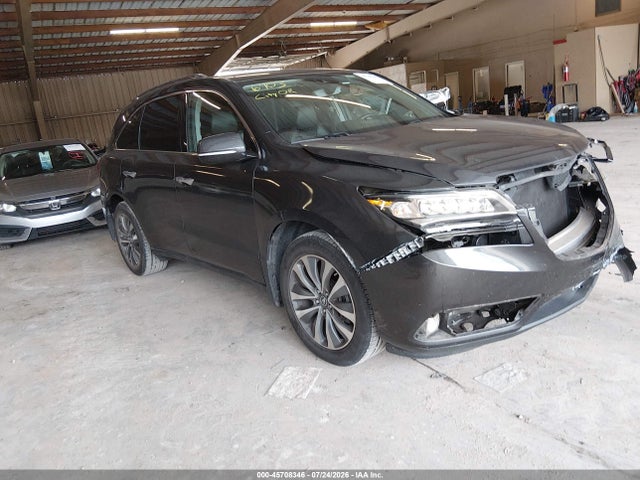 Продаж на аукціоні авто 2016 Acura Mdx Technology   Acurawatch Plus Packages/technology Package, vin: 5FRYD3H4XGB018211, номер лоту: 45708346