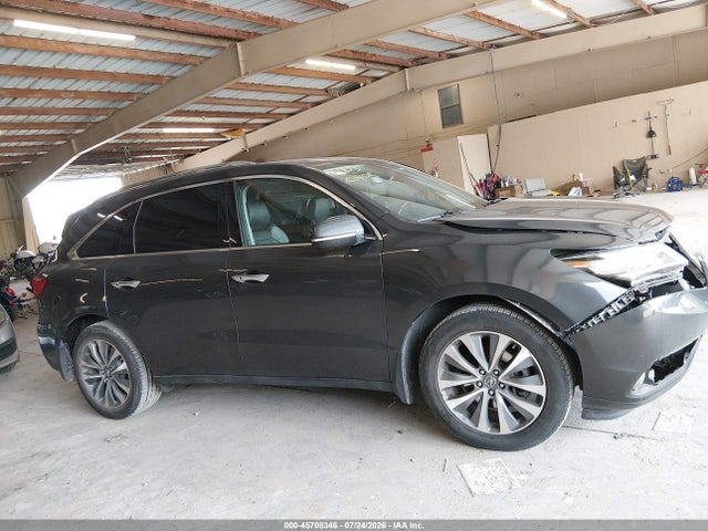 2016 Acura Mdx Technology   Acurawatch Plus Packages/technology Package მანქანა იყიდება აუქციონზე, vin: 5FRYD3H4XGB018211, აუქციონის ნომერი: 45708346