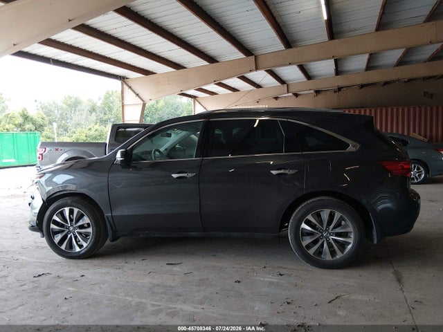 2016 Acura Mdx Technology   Acurawatch Plus Packages/technology Package მანქანა იყიდება აუქციონზე, vin: 5FRYD3H4XGB018211, აუქციონის ნომერი: 45708346