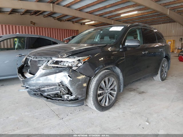 2016 Acura Mdx Technology   Acurawatch Plus Packages/technology Package მანქანა იყიდება აუქციონზე, vin: 5FRYD3H4XGB018211, აუქციონის ნომერი: 45708346
