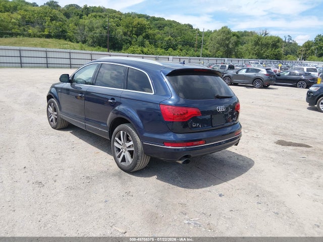 2014 Audi Q7 3.0t Premium მანქანა იყიდება აუქციონზე, vin: WA1LGAFEXED019358, აუქციონის ნომერი: 45708375