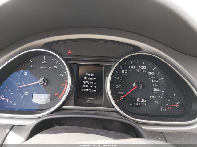2014 Audi Q7 3.0t Premium მანქანა იყიდება აუქციონზე, vin: WA1LGAFEXED019358, აუქციონის ნომერი: 45708375