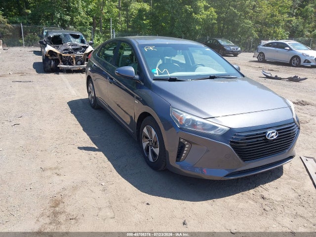 2018 Hyundai Ioniq Hybrid Sel მანქანა იყიდება აუქციონზე, vin: KMHC75LC0JU081941, აუქციონის ნომერი: 45708378