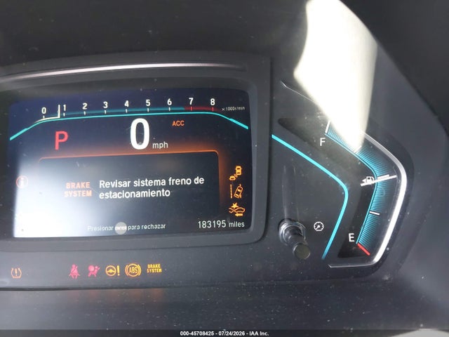 5FNRL6H72JB034253 Honda Odyssey Ex-l