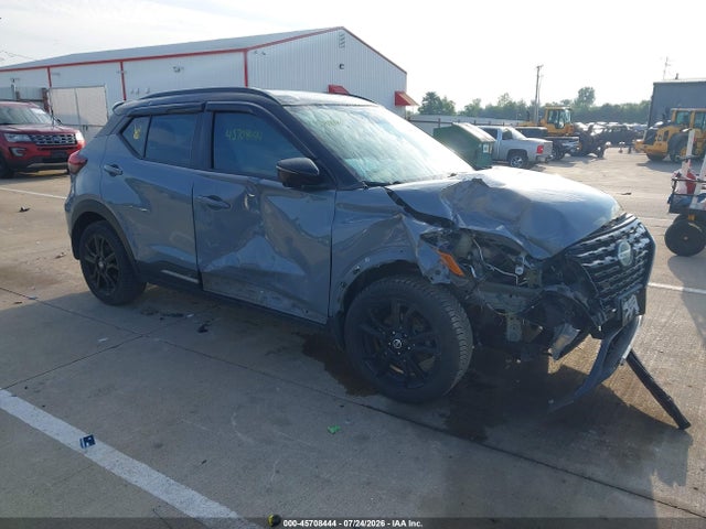 2021 Nissan Kicks Sr Xtronic Cvt მანქანა იყიდება აუქციონზე, vin: 3N1CP5DV7ML514130, აუქციონის ნომერი: 45708444