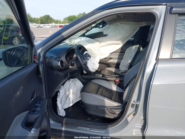 2021 Nissan Kicks Sr Xtronic Cvt მანქანა იყიდება აუქციონზე, vin: 3N1CP5DV7ML514130, აუქციონის ნომერი: 45708444
