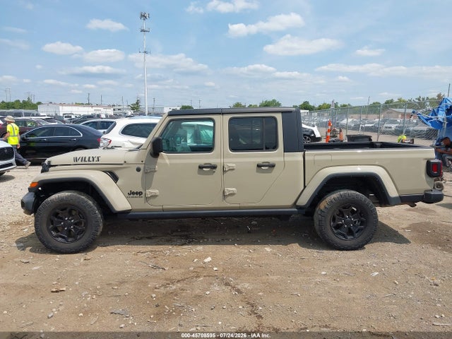 Продаж на аукціоні авто 2022 Jeep Gladiator Willys 4x4, vin: 1C6HJTAG7NL174903, номер лоту: 45708595