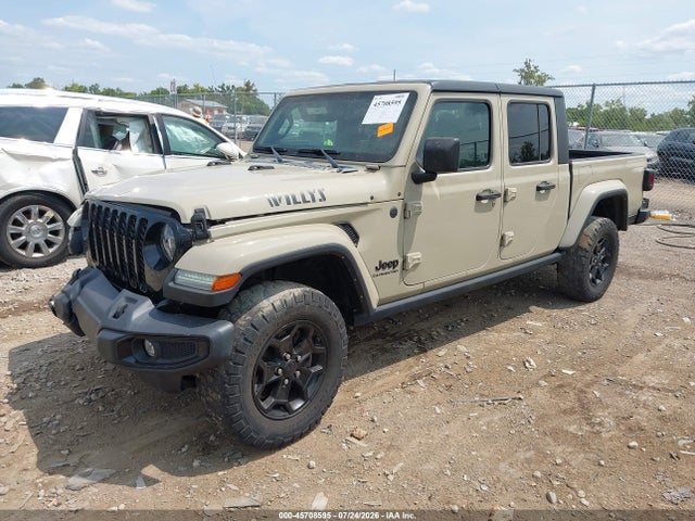 Продаж на аукціоні авто 2022 Jeep Gladiator Willys 4x4, vin: 1C6HJTAG7NL174903, номер лоту: 45708595