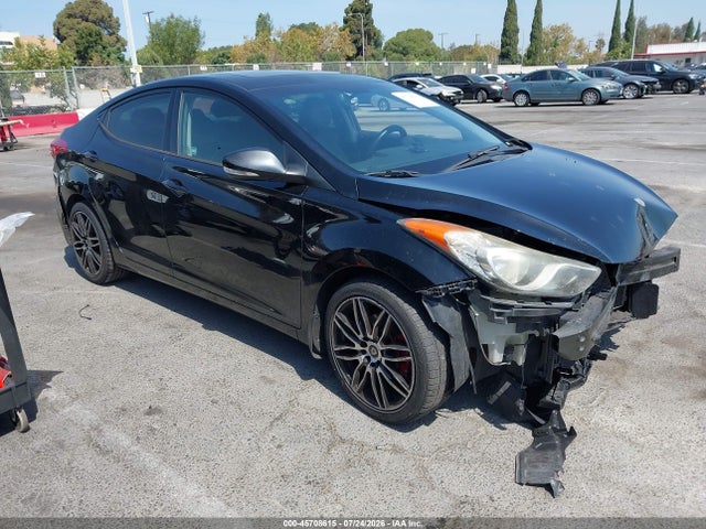 Auction sale of the 2013 Hyundai Elantra Limited, vin: KMHDH4AE7DU631298, lot number: 45708615