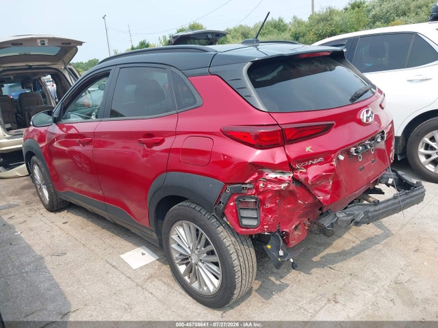 45708641 :رقم المزاد ، KM8K22AA6MU608783 vin ، 2021 Hyundai Kona Sel مزاد بيع