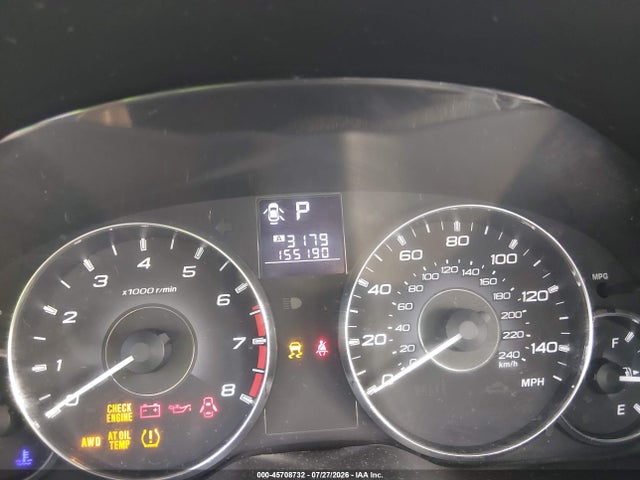 2011 Subaru Legacy 2.5i Limited მანქანა იყიდება აუქციონზე, vin: 4S3BMBK65B3253780, აუქციონის ნომერი: 45708732