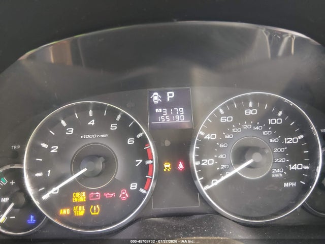 2011 Subaru Legacy 2.5i Limited მანქანა იყიდება აუქციონზე, vin: 4S3BMBK65B3253780, აუქციონის ნომერი: 45708732