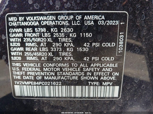 Volkswagen Id.4 Pro/pro S 2023 1V2VMPE84PC021622 Image 9