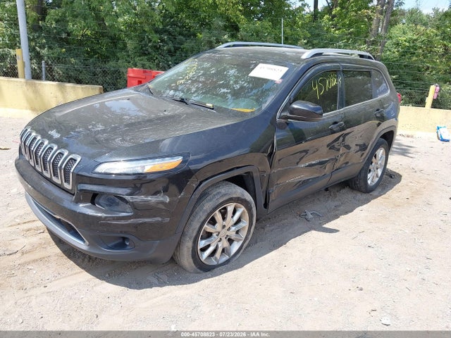 Продажа на аукционе авто 2016 Jeep Cherokee Limited, vin: 1C4PJMDS6GW169025, номер лота: 45708823