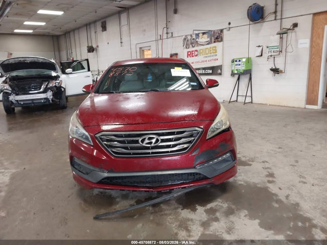 2015 Hyundai Sonata Sport 2.0t მანქანა იყიდება აუქციონზე, vin: 5NPE34AB2FH157352, აუქციონის ნომერი: 45708872