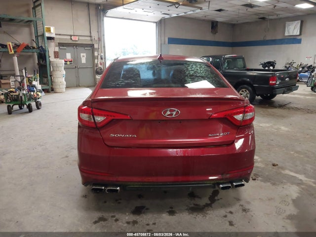 2015 Hyundai Sonata Sport 2.0t მანქანა იყიდება აუქციონზე, vin: 5NPE34AB2FH157352, აუქციონის ნომერი: 45708872