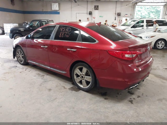 2015 Hyundai Sonata Sport 2.0t მანქანა იყიდება აუქციონზე, vin: 5NPE34AB2FH157352, აუქციონის ნომერი: 45708872