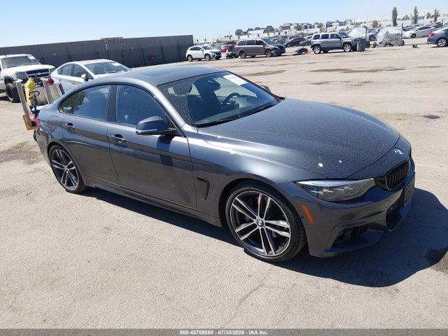 2019 Bmw 430i Gran Coupe მანქანა იყიდება აუქციონზე, vin: WBA4J1C56KBM13296, აუქციონის ნომერი: 45708880