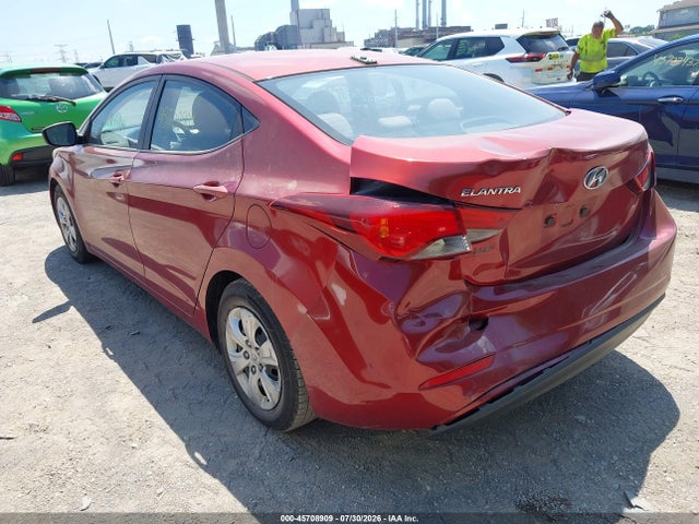Продаж на аукціоні авто 2016 Hyundai Elantra Se, vin: 5NPDH4AE6GH688160, номер лоту: 45708909