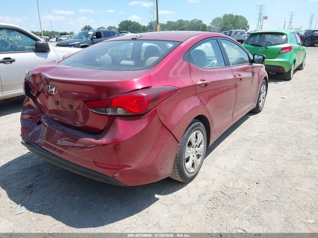 Продаж на аукціоні авто 2016 Hyundai Elantra Se, vin: 5NPDH4AE6GH688160, номер лоту: 45708909