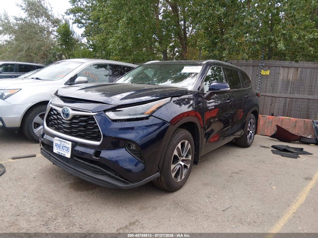 Продаж на аукціоні авто 2021 Toyota Highlander Hybrid Xle, vin: 5TDGBRCH9MS067052, номер лоту: 45708913