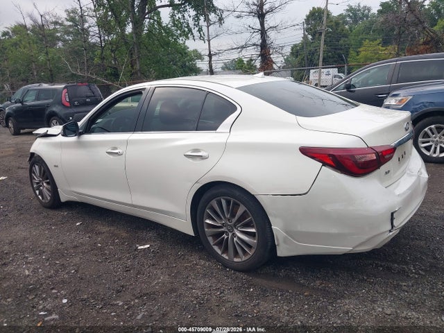 Продажа на аукционе авто 2019 Infiniti Q50 3.0t Luxe, vin: JN1EV7AR1KM554126, номер лота: 45709009