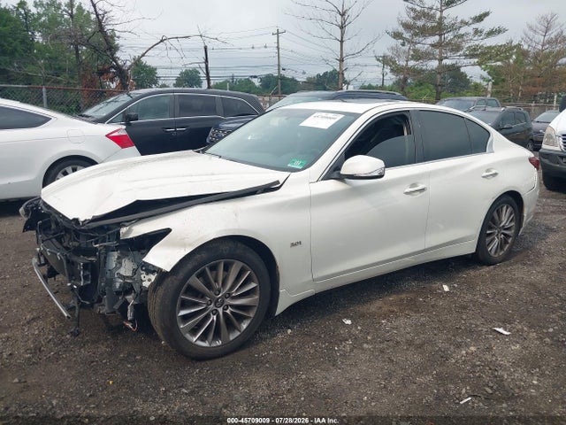 Продажа на аукционе авто 2019 Infiniti Q50 3.0t Luxe, vin: JN1EV7AR1KM554126, номер лота: 45709009