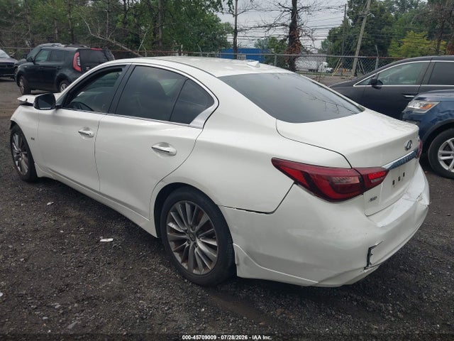 Продажа на аукционе авто 2019 Infiniti Q50 3.0t Luxe, vin: JN1EV7AR1KM554126, номер лота: 45709009