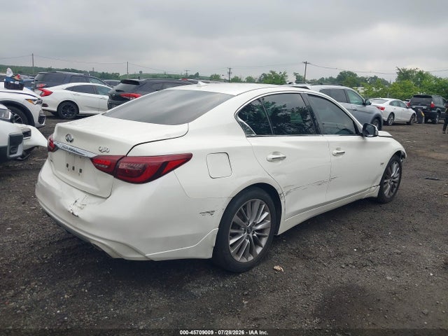 Продажа на аукционе авто 2019 Infiniti Q50 3.0t Luxe, vin: JN1EV7AR1KM554126, номер лота: 45709009
