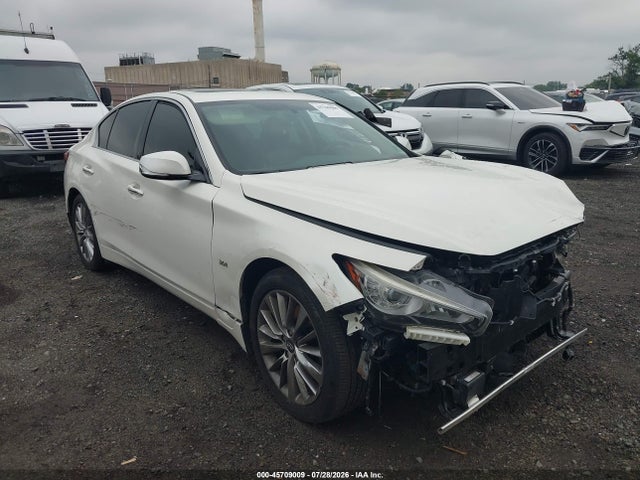 Продажа на аукционе авто 2019 Infiniti Q50 3.0t Luxe, vin: JN1EV7AR1KM554126, номер лота: 45709009