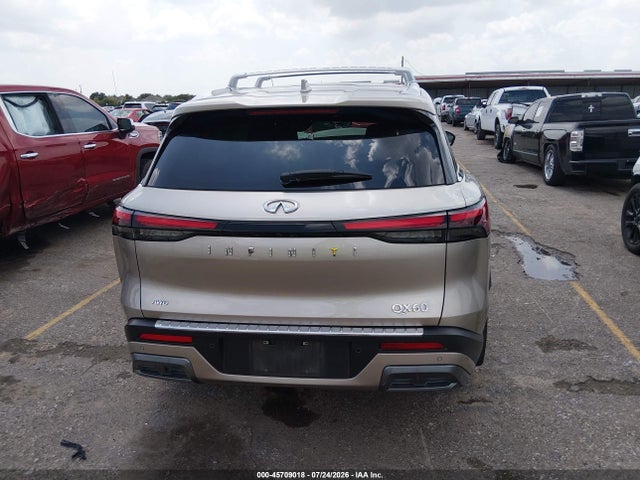 Aukcja sprzedaży 2024 Infiniti Qx60 Sensory Awd, vin: 5N1DL1GS9RC334587, numer aukcji: 45709018