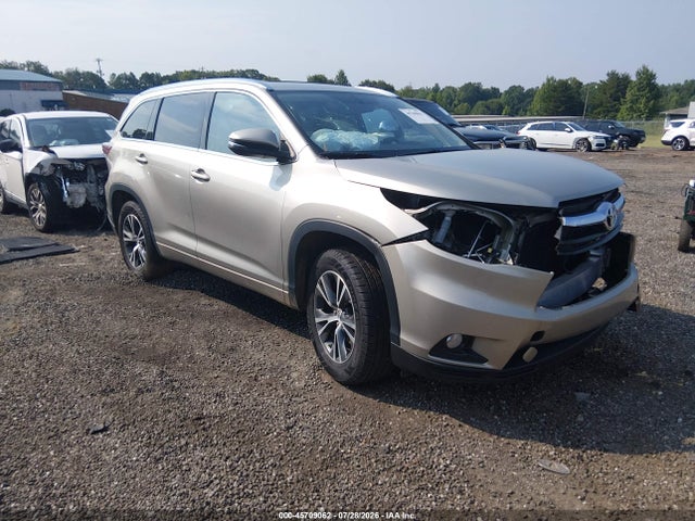 2016 Toyota Highlander Xle V6 მანქანა იყიდება აუქციონზე, vin: 5TDKKRFH2GS146914, აუქციონის ნომერი: 45709062