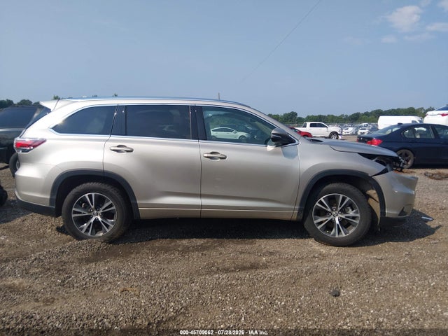 2016 Toyota Highlander Xle V6 მანქანა იყიდება აუქციონზე, vin: 5TDKKRFH2GS146914, აუქციონის ნომერი: 45709062