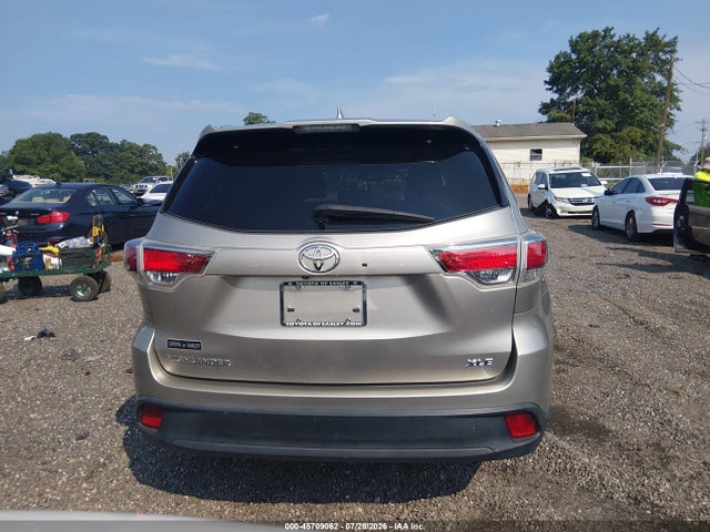 2016 Toyota Highlander Xle V6 მანქანა იყიდება აუქციონზე, vin: 5TDKKRFH2GS146914, აუქციონის ნომერი: 45709062