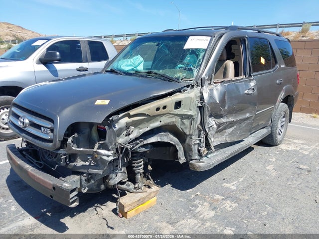 45709075 :رقم المزاد ، 5TDBT48A54S231242 vin ، 2004 Toyota Sequoia Limited V8 مزاد بيع