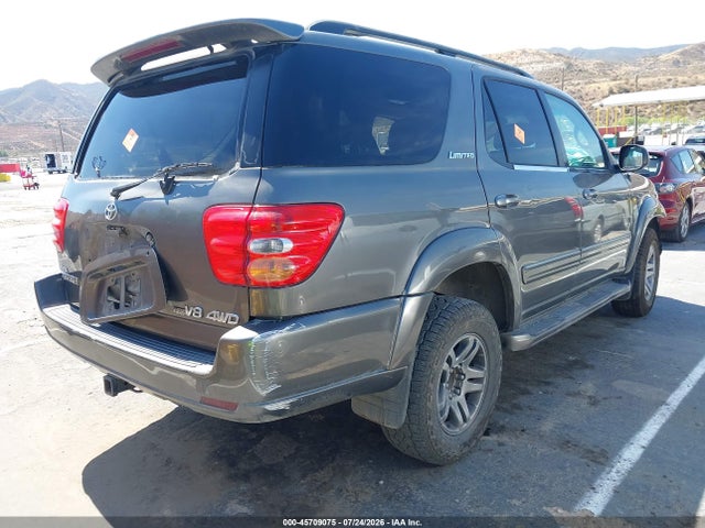 45709075 :رقم المزاد ، 5TDBT48A54S231242 vin ، 2004 Toyota Sequoia Limited V8 مزاد بيع