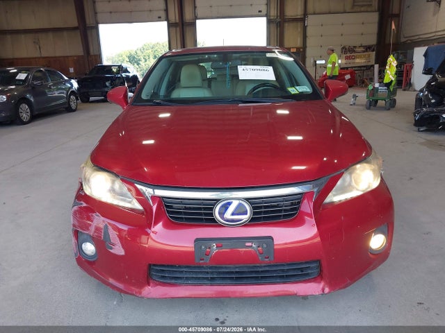 45709086 :رقم المزاد ، JTHKD5BH9C2108573 vin ، 2012 Lexus Ct 200h Premium مزاد بيع
