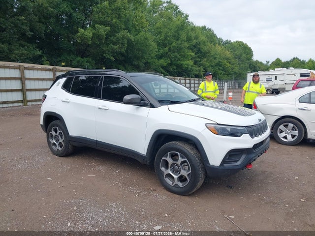 45709128 :رقم المزاد ، 3C4NJDDB7NT144029 vin ، 2022 Jeep Compass Trailhawk 4x4 مزاد بيع