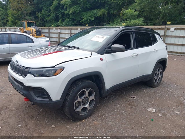 Продажа на аукционе авто 2022 Jeep Compass Trailhawk 4x4, vin: 3C4NJDDB7NT144029, номер лота: 45709128