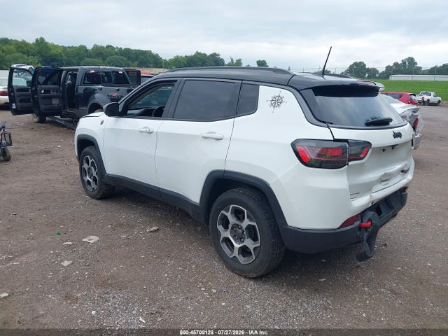Продажа на аукционе авто 2022 Jeep Compass Trailhawk 4x4, vin: 3C4NJDDB7NT144029, номер лота: 45709128