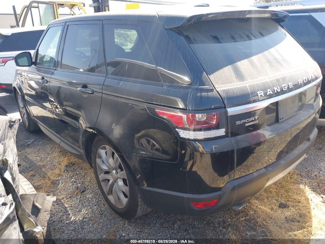 Продажа на аукционе авто 2015 Land Rover Range Rover Sport 3.0l V6 Supercharged Hse, vin: SALWR2VF2FA522567, номер лота: 45709219