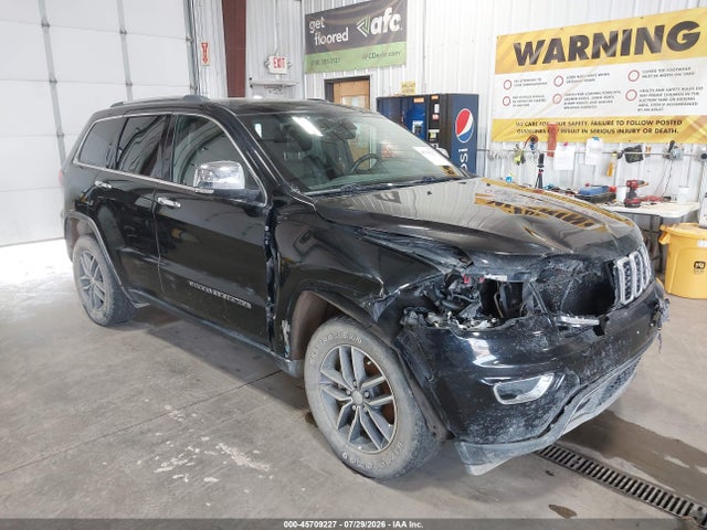 Aukcja sprzedaży 2017 Jeep Grand Cherokee Limited, vin: 1C4RJEBG5HC779675, numer aukcji: 45709227