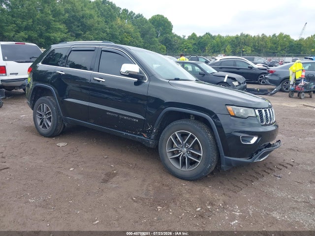 45709281 :رقم المزاد ، 1C4RJFBG2HC807485 vin ، 2017 Jeep Grand Cherokee Limited مزاد بيع