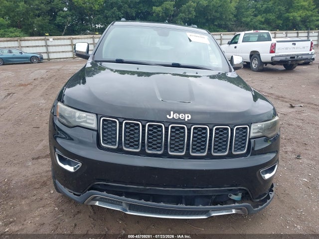 45709281 :رقم المزاد ، 1C4RJFBG2HC807485 vin ، 2017 Jeep Grand Cherokee Limited مزاد بيع