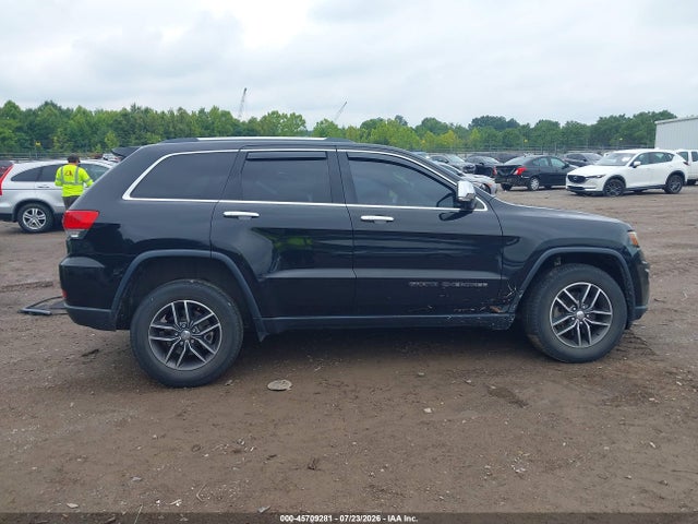 45709281 :رقم المزاد ، 1C4RJFBG2HC807485 vin ، 2017 Jeep Grand Cherokee Limited مزاد بيع