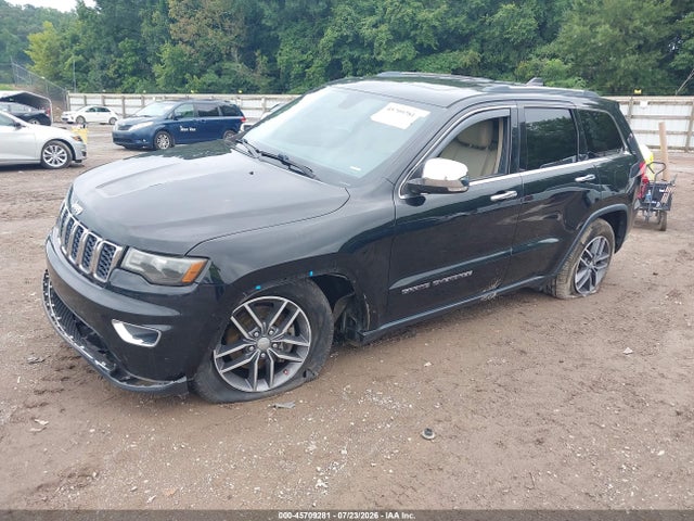 45709281 :رقم المزاد ، 1C4RJFBG2HC807485 vin ، 2017 Jeep Grand Cherokee Limited مزاد بيع