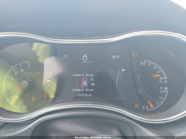 45709281 :رقم المزاد ، 1C4RJFBG2HC807485 vin ، 2017 Jeep Grand Cherokee Limited مزاد بيع